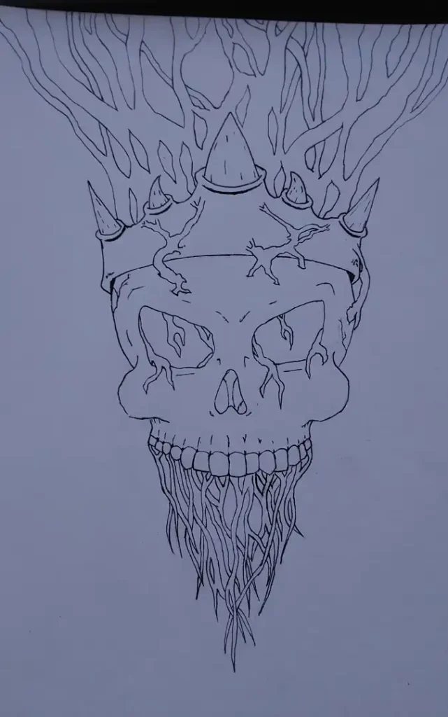 Skull Crown of Vines
