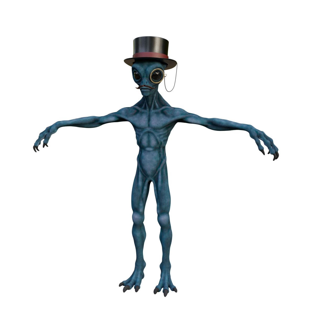 FancyAlienFullBody-Render