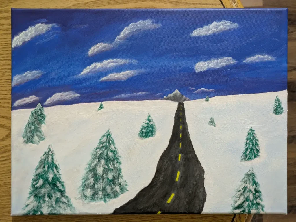 Snowy Drive-2