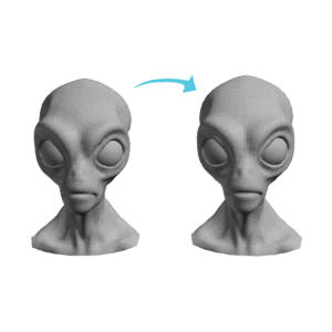 3D Asset Re-Topology Service