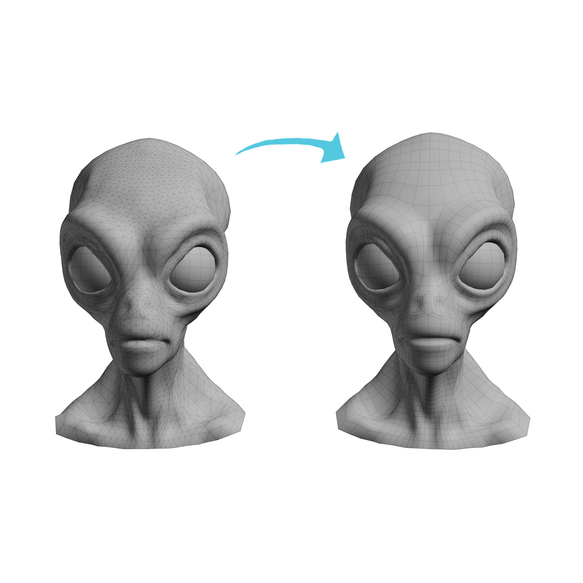 3D Asset Re-Topology Service - Image 1