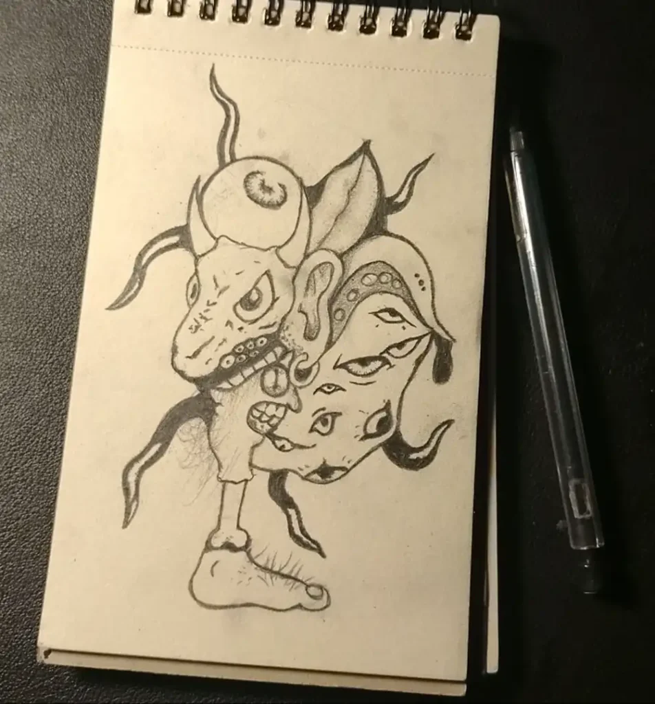 sketch b