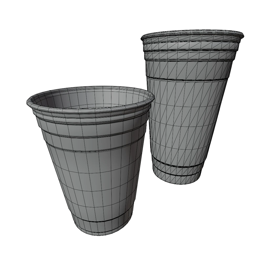 Solocups-Wireframe